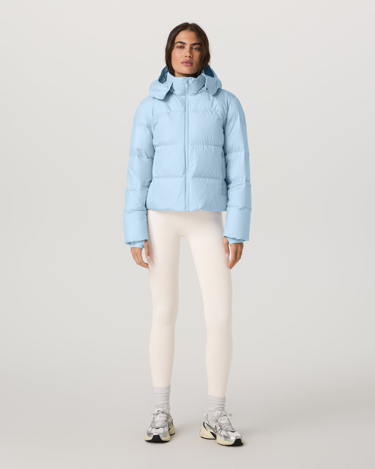 Alta Down Jacket Women's Crystal Blue Puffer Jacket - Vuori Clothing
