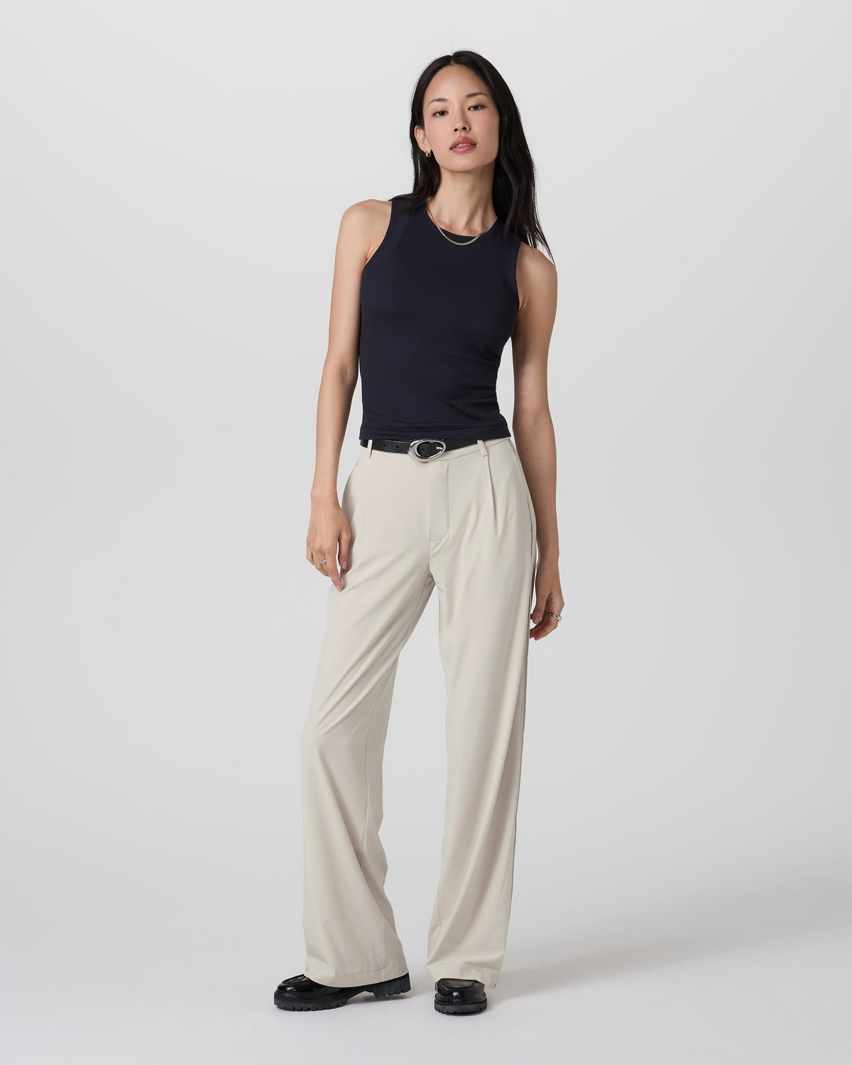 Villa Trouser Women's Mushroom Tailored Pants - Vuori Clothing