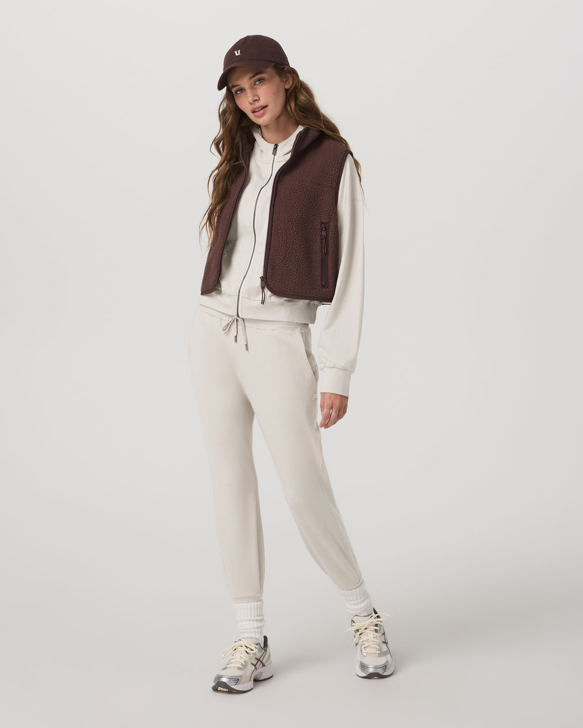 Performance Jogger Ecru Heather Joggers - Vuori Clothing
