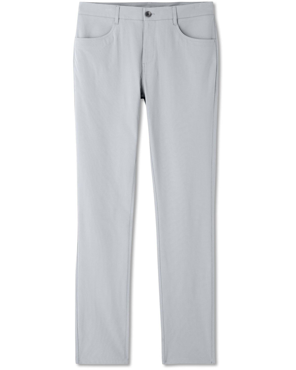 Meta Pant Athletic Slim Fit 34" Sea Fog 5-Pocket Pants - Vuori Clothing