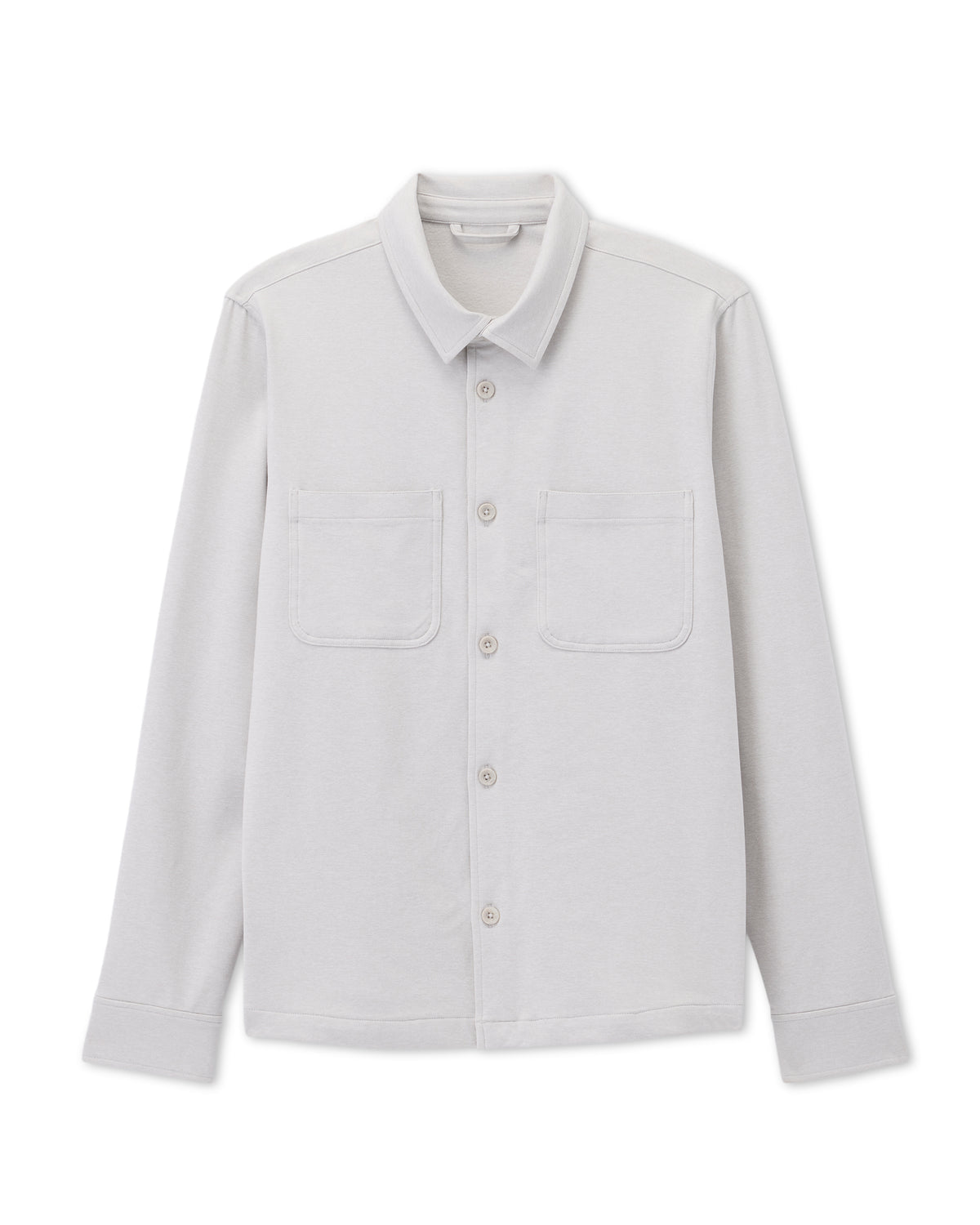 Coronado Shirt Jacket Salt Heather - Vuori Clothing
