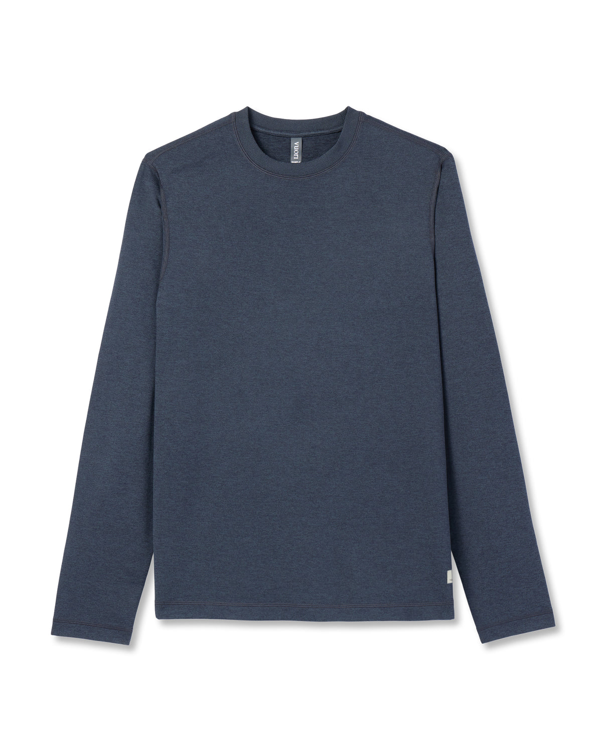 Long Sleeve Ponto Performance Tee Midnight Heather - Vuori Clothing