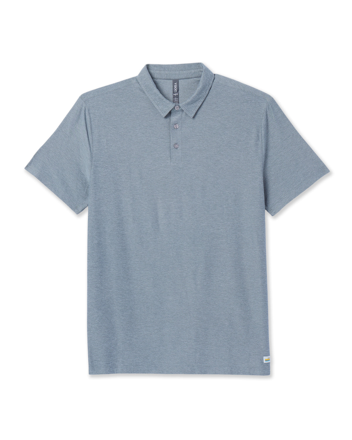 Strato Tech Polo Men's Mist Heather Polo - Vuori Clothing