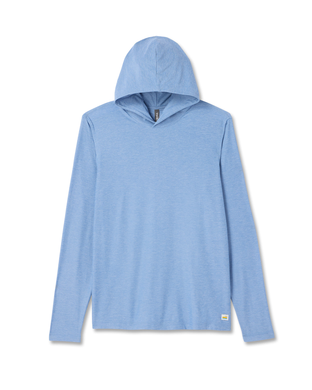 Strato Tech Hoodie Men's Isle Blue Heather Hoodie - Vuori Clothing