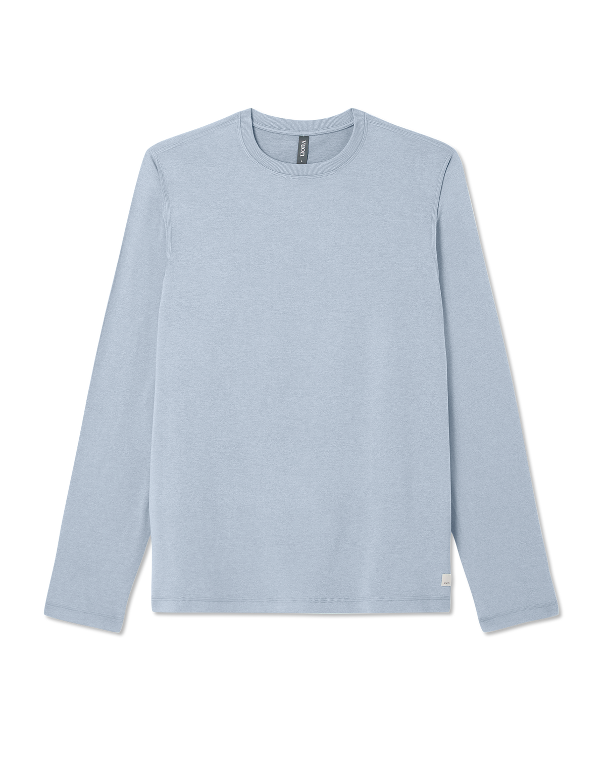 Long Sleeve Ponto Performance Tee Blue Dusk Heather - Vuori Clothing