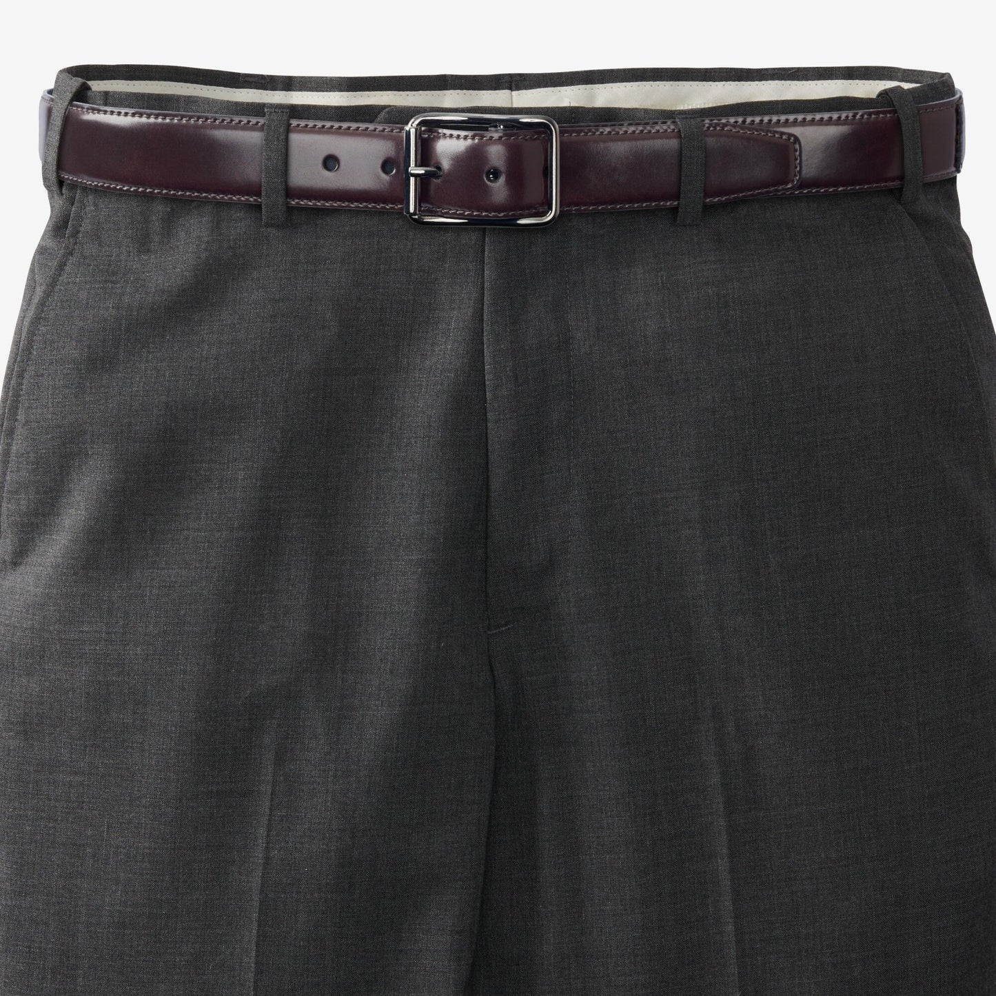 Cordovan Avenue Dress Belt - Oxblood