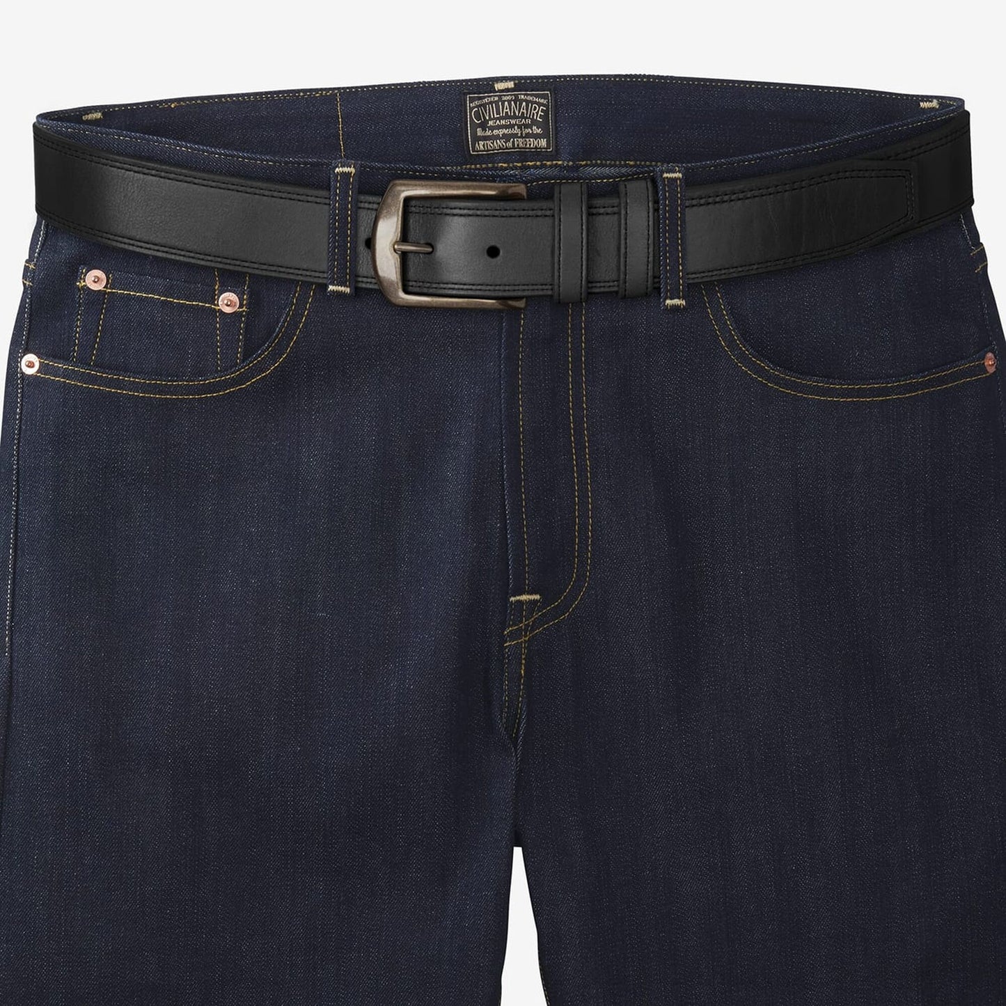 Ace Avenue Casual Belt - Black