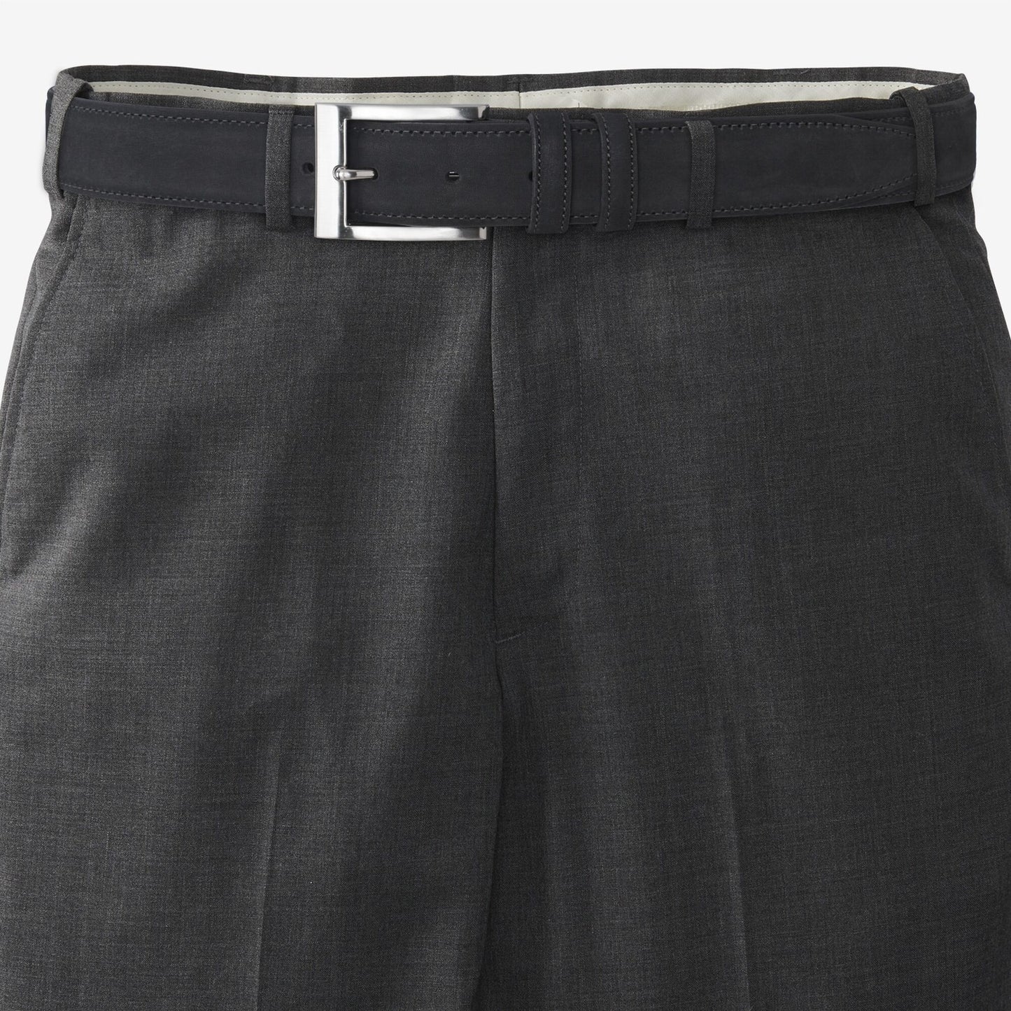 Wide Basic Suede Dress Belt - Dark Olive