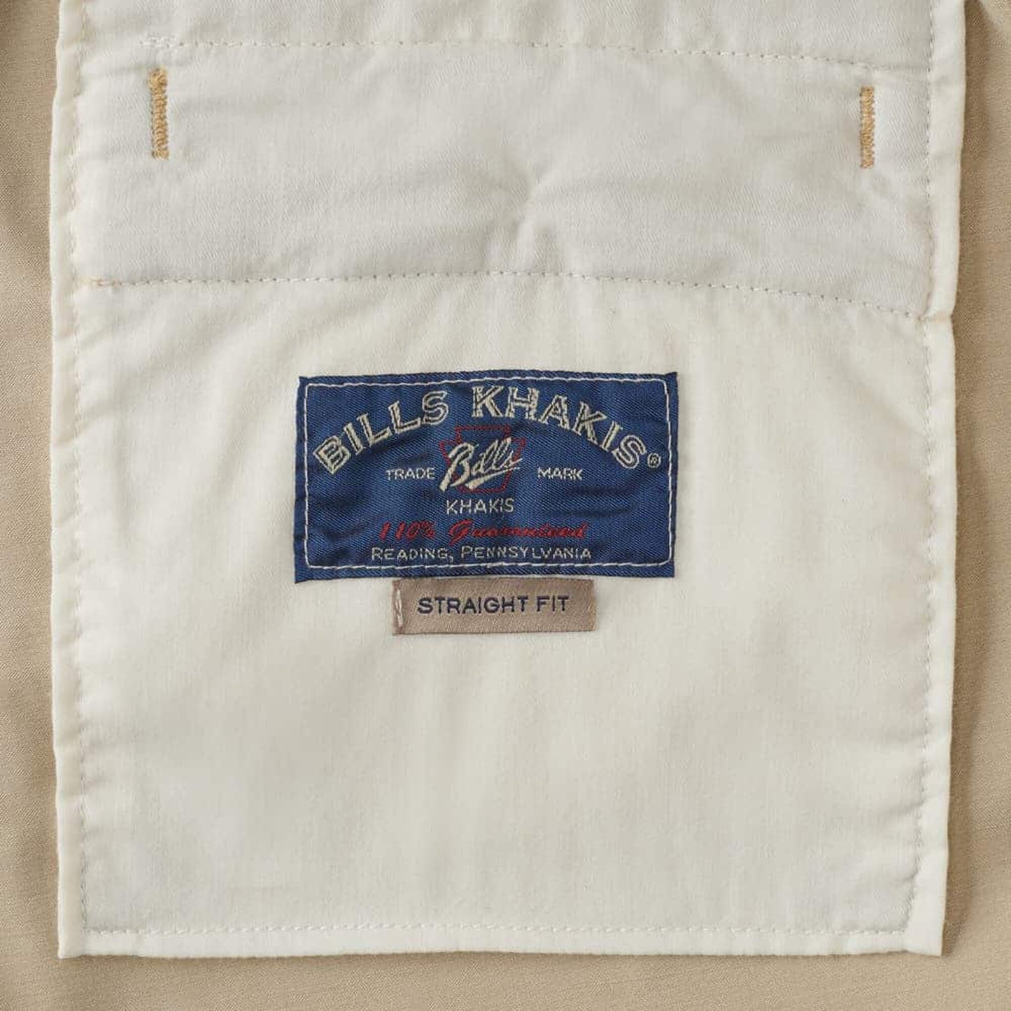 Straight Fit Performance Pants - Tan