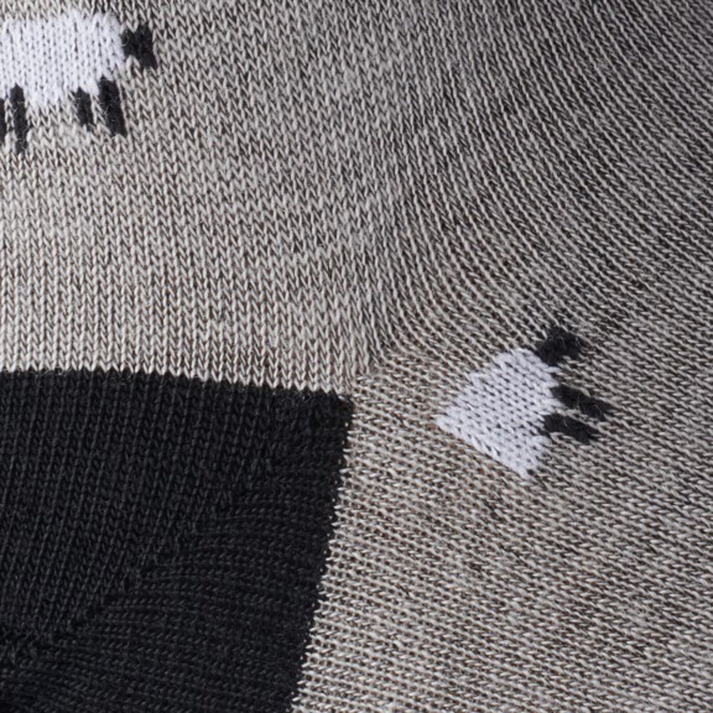 Black Sheep Dress Socks - Grey