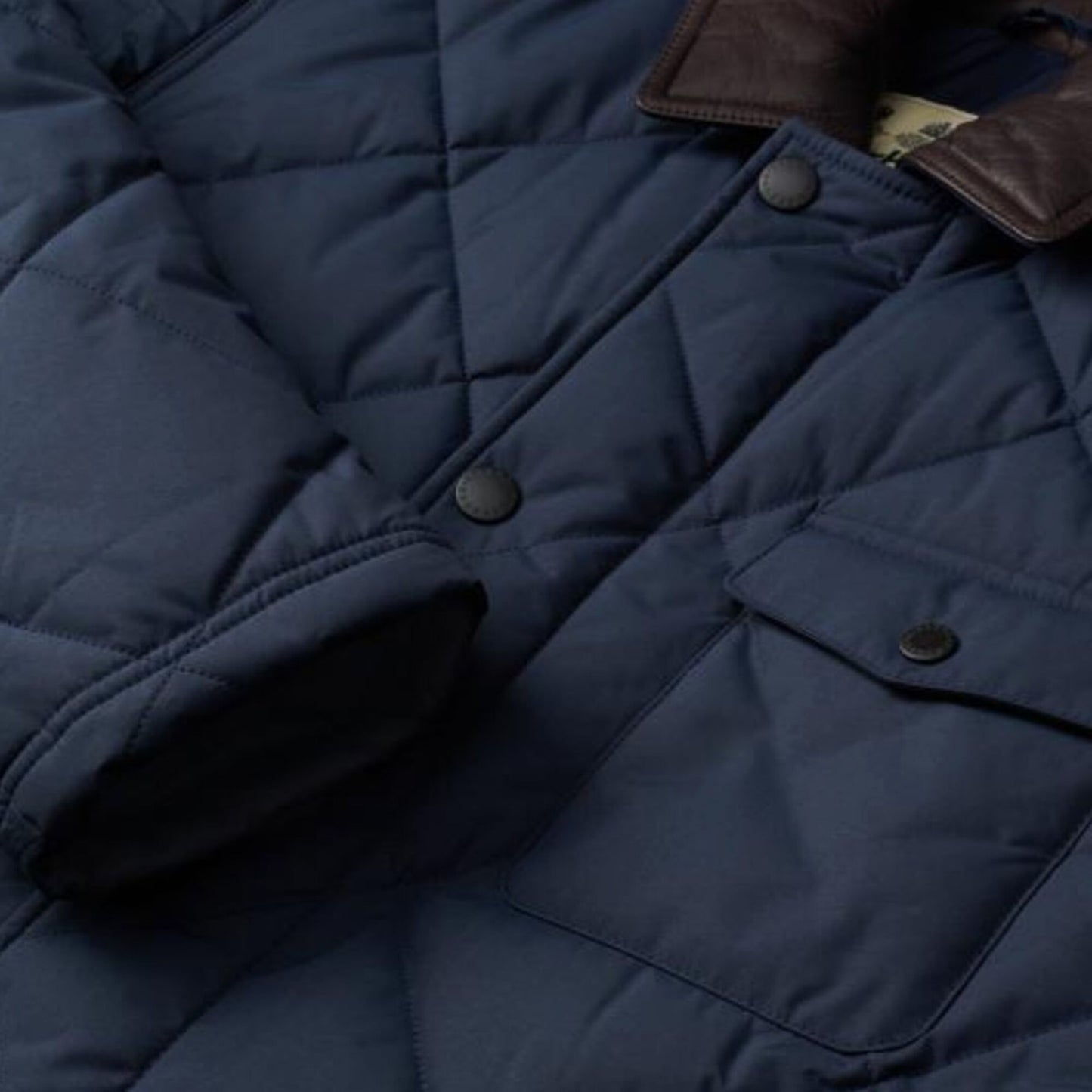 Evenwood Quilted Coat - Navy