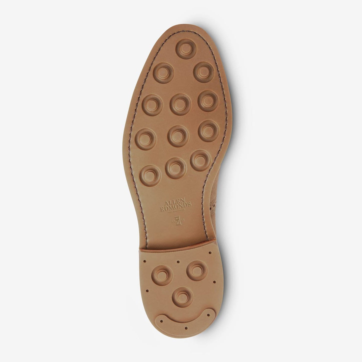 Strandmok Suede Cap-Toe Oxford - Camel