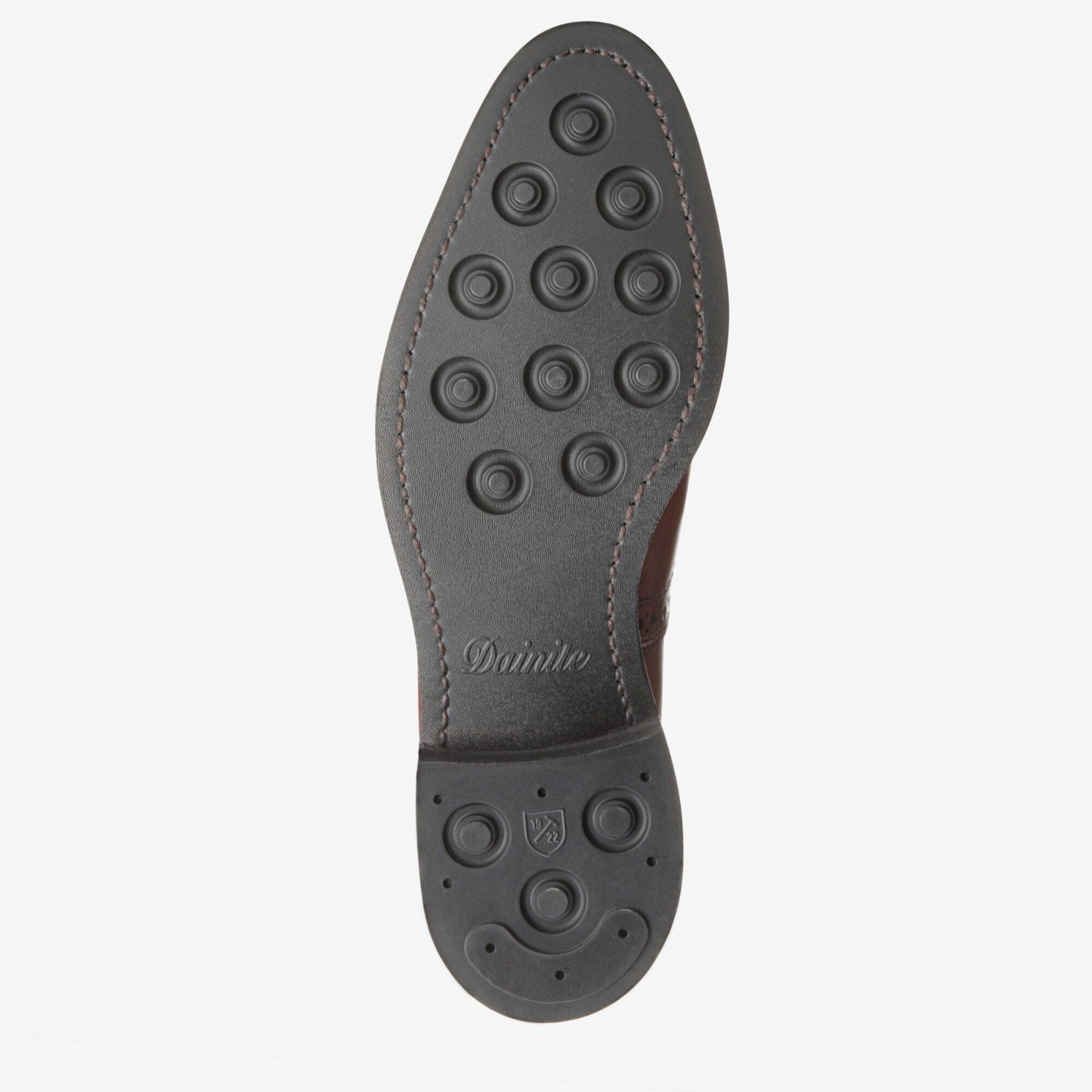 Strand Cap-Toe Oxford with Dainite Rubber Sole - Oxblood