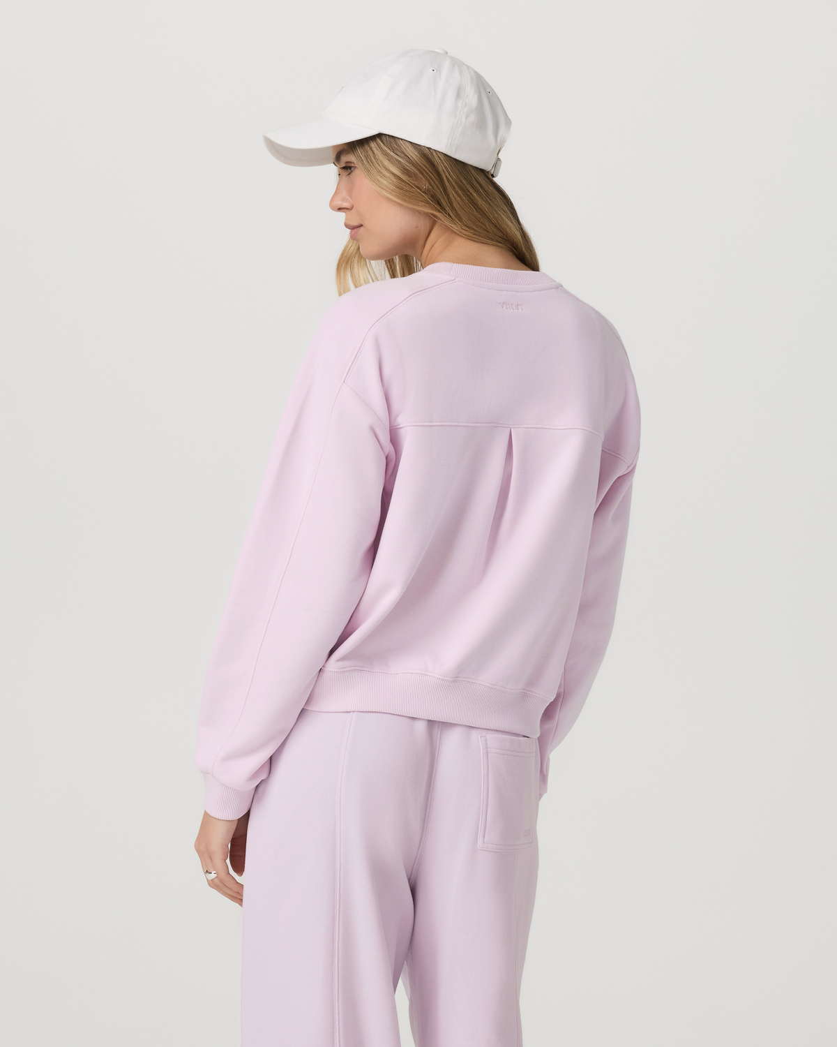 Sedona Seams Crew Women's Lilac Breeze Sweatshirt - Vuori Clothing