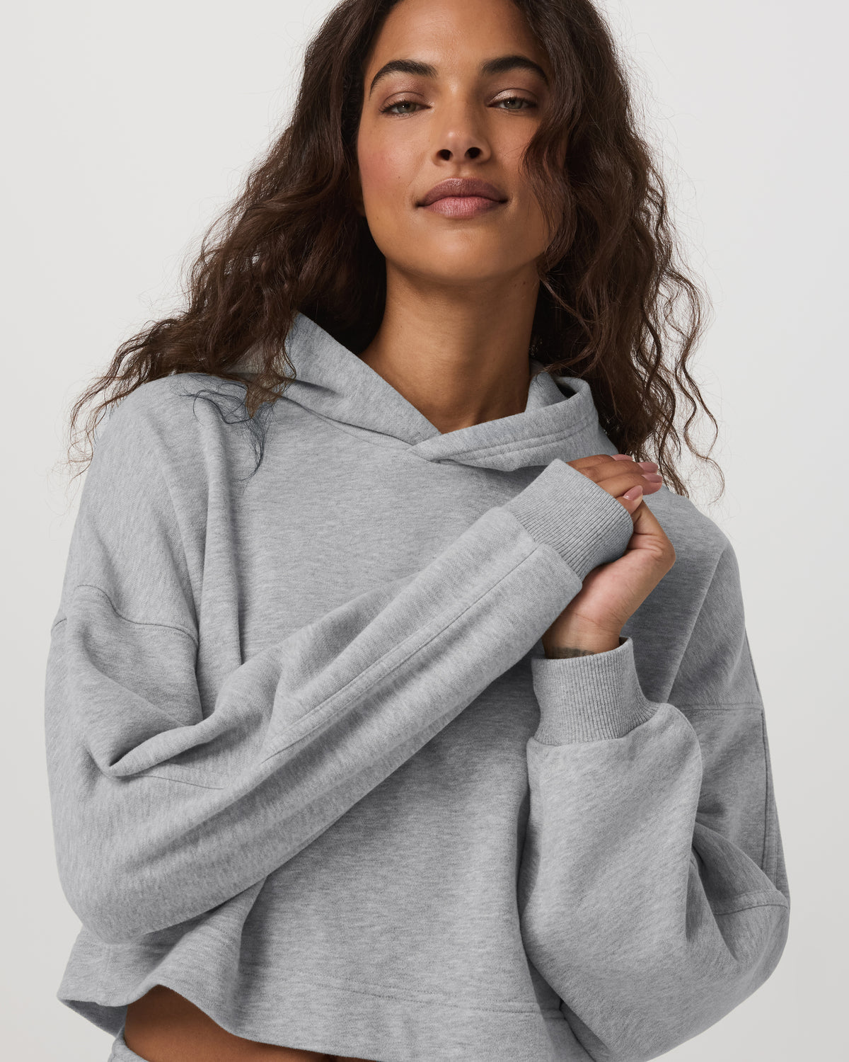 Sedona Pullover Hoodie Light Heather Grey Hoodie - Vuori Clothing