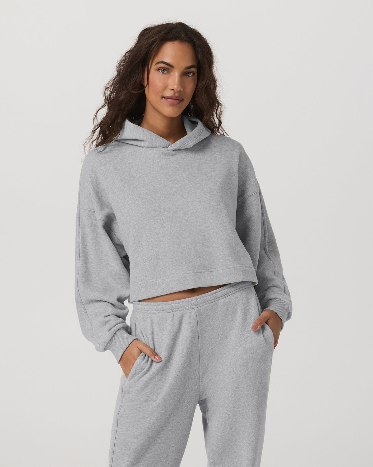 Sedona Pullover Hoodie Light Heather Grey Hoodie - Vuori Clothing