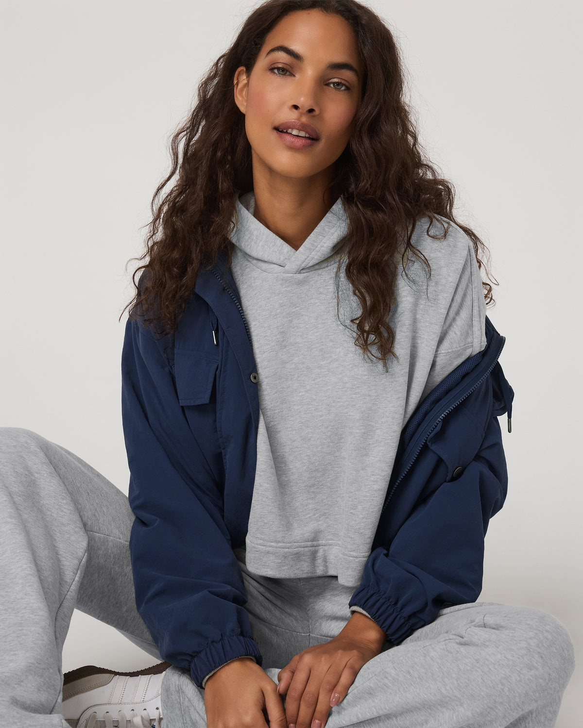 Sedona Pullover Hoodie Light Heather Grey Hoodie - Vuori Clothing