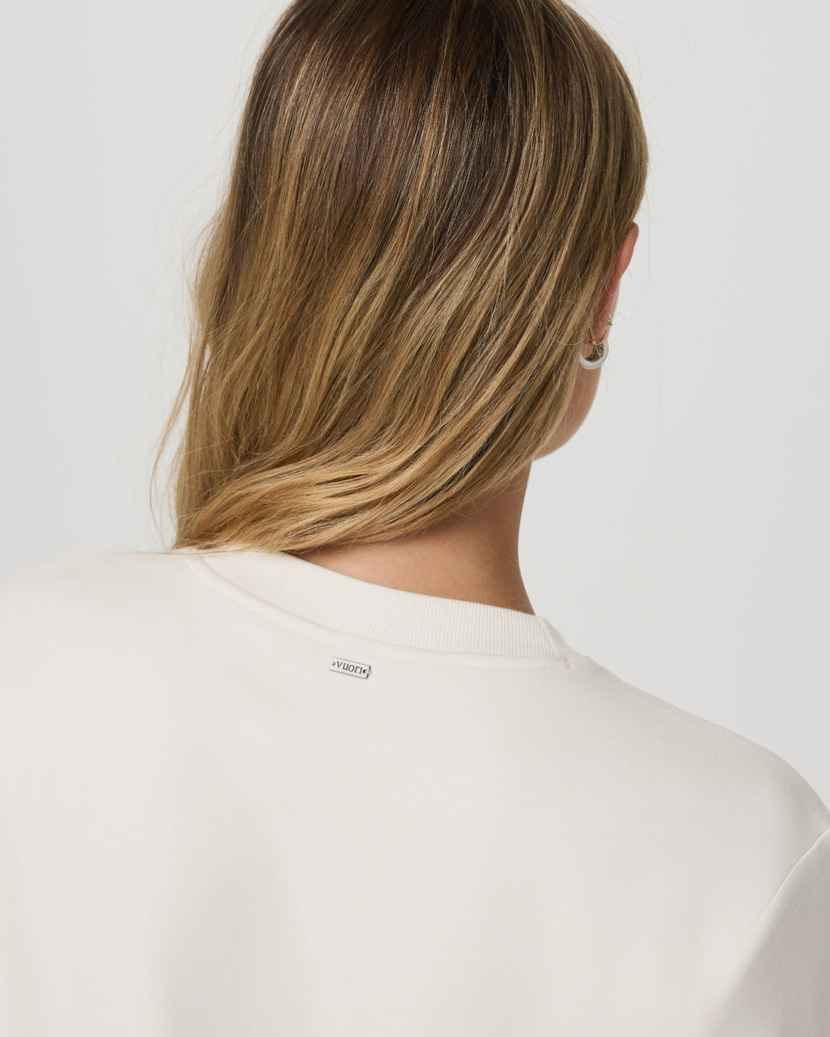 Compose Crew Marshmallow Pullover Fleece Sweatshirt - Vuori Clothing