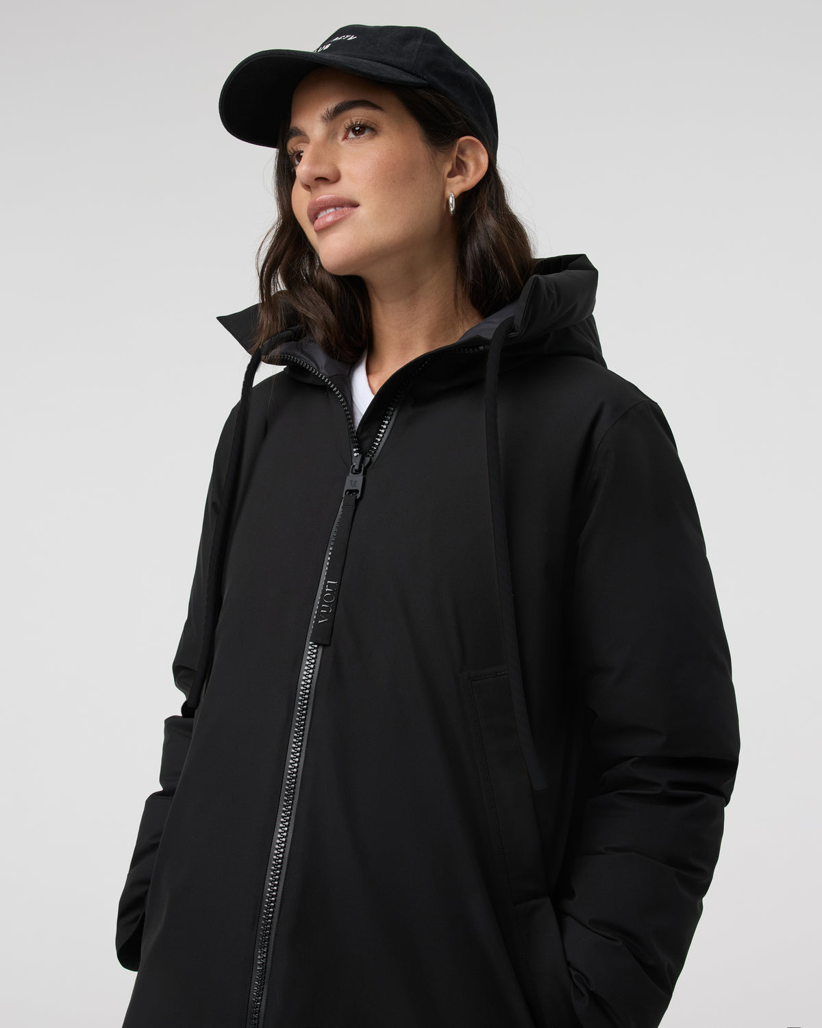 Icelandic Anorak Women's Black Waterproof Jacket - Vuori Clothing