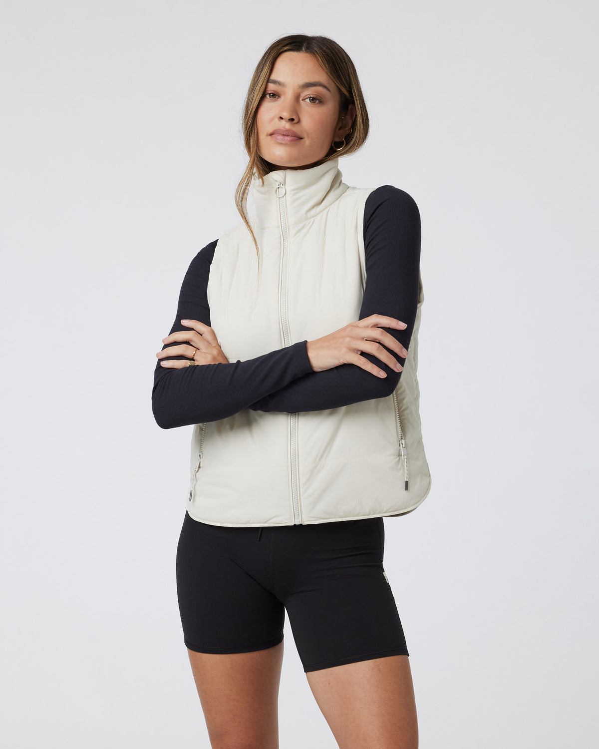 Canyon Insulated Vest Bone Lightweight Vest - Vuori Clothing