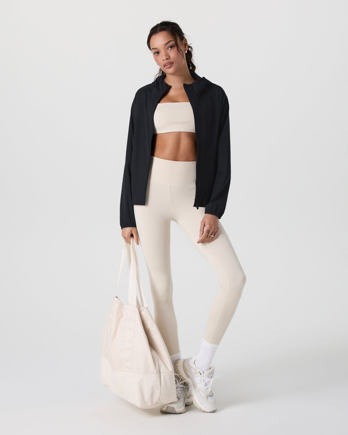 Women's Renew Trainer Shell Black - Vuori Clothing