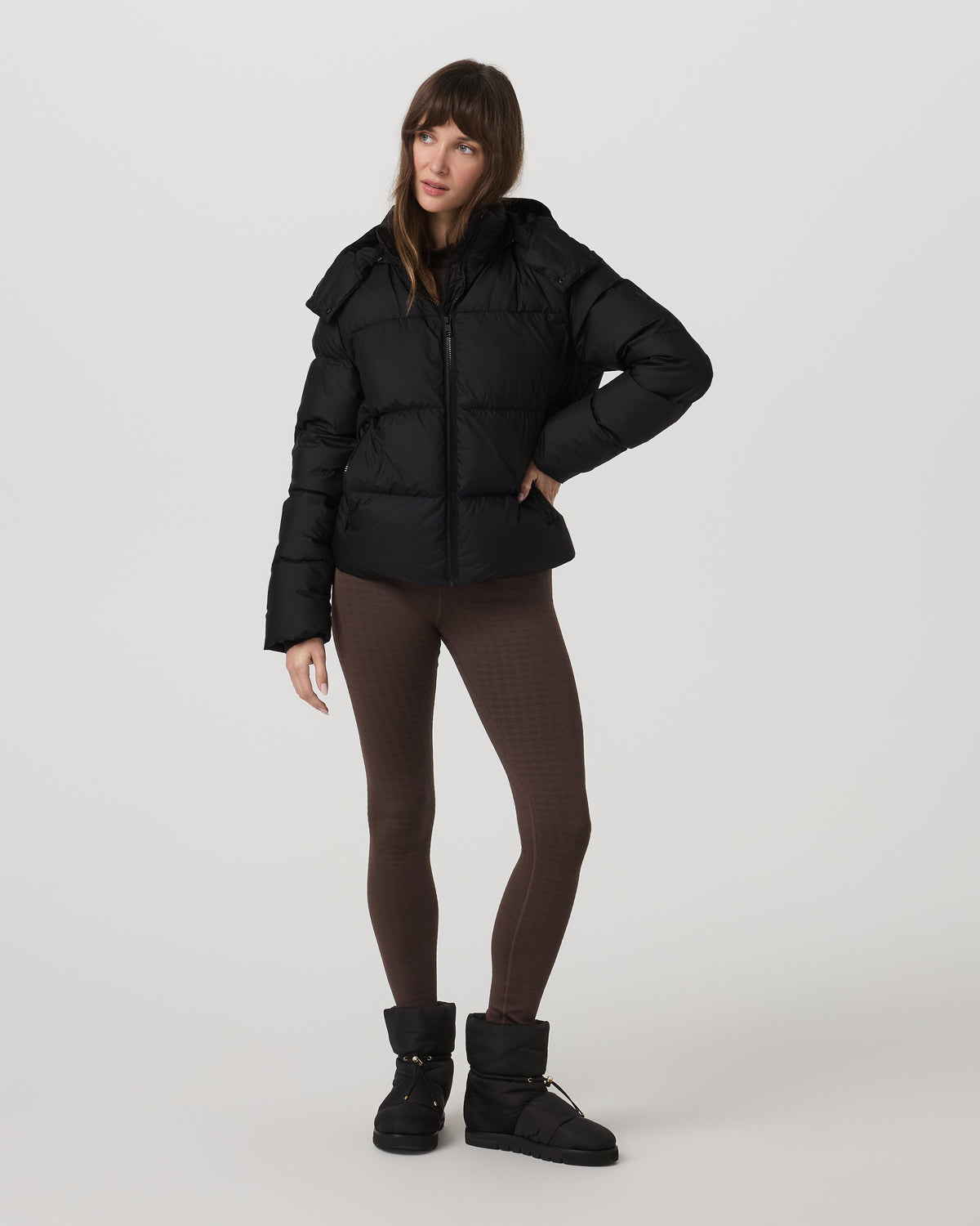 Alta Down Jacket Women's Black Puffer Jacket - Vuori Clothing