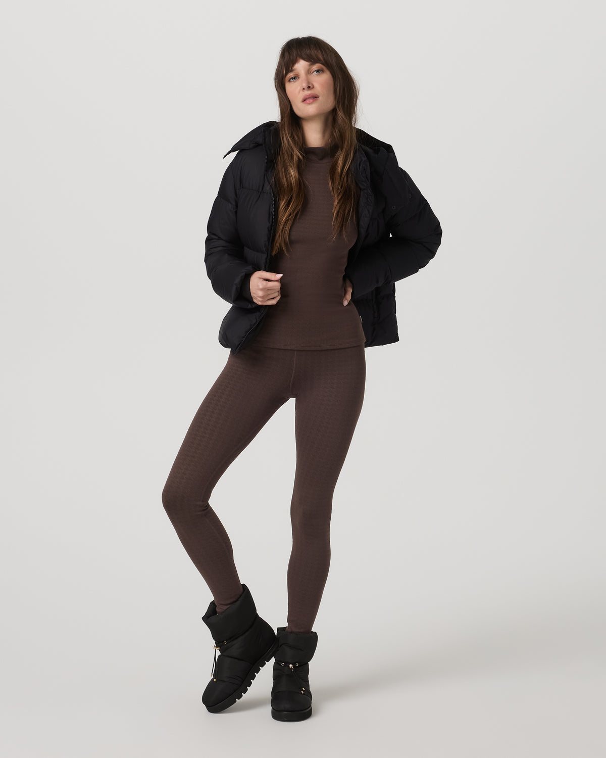 Alta Down Jacket Women's Black Puffer Jacket - Vuori Clothing