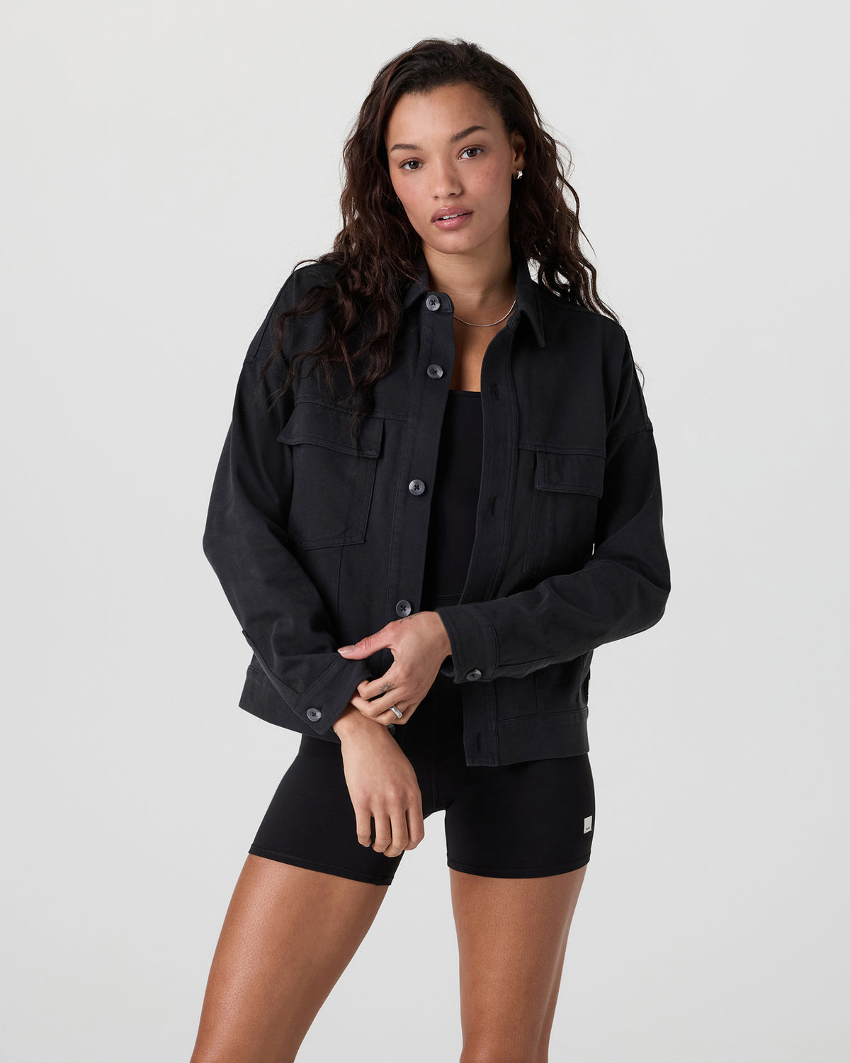 Mackenzie Jacket Washed Black - Vuori Clothing