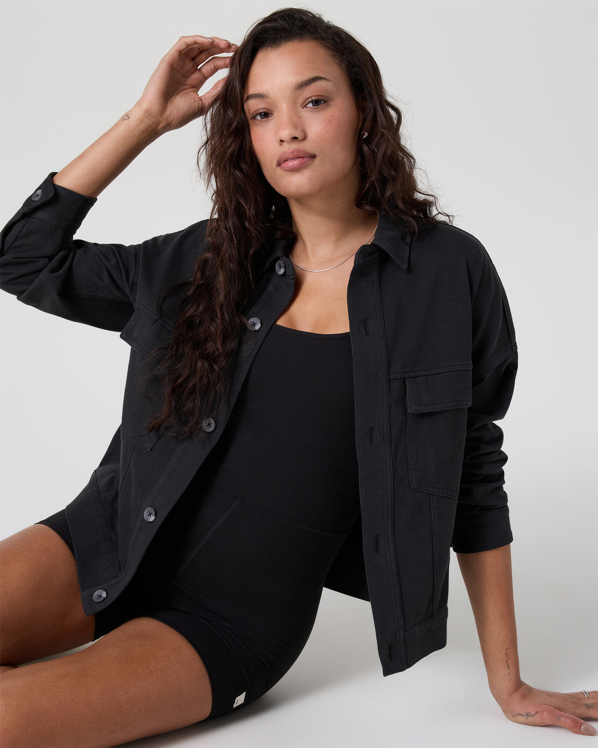 Mackenzie Jacket Washed Black - Vuori Clothing