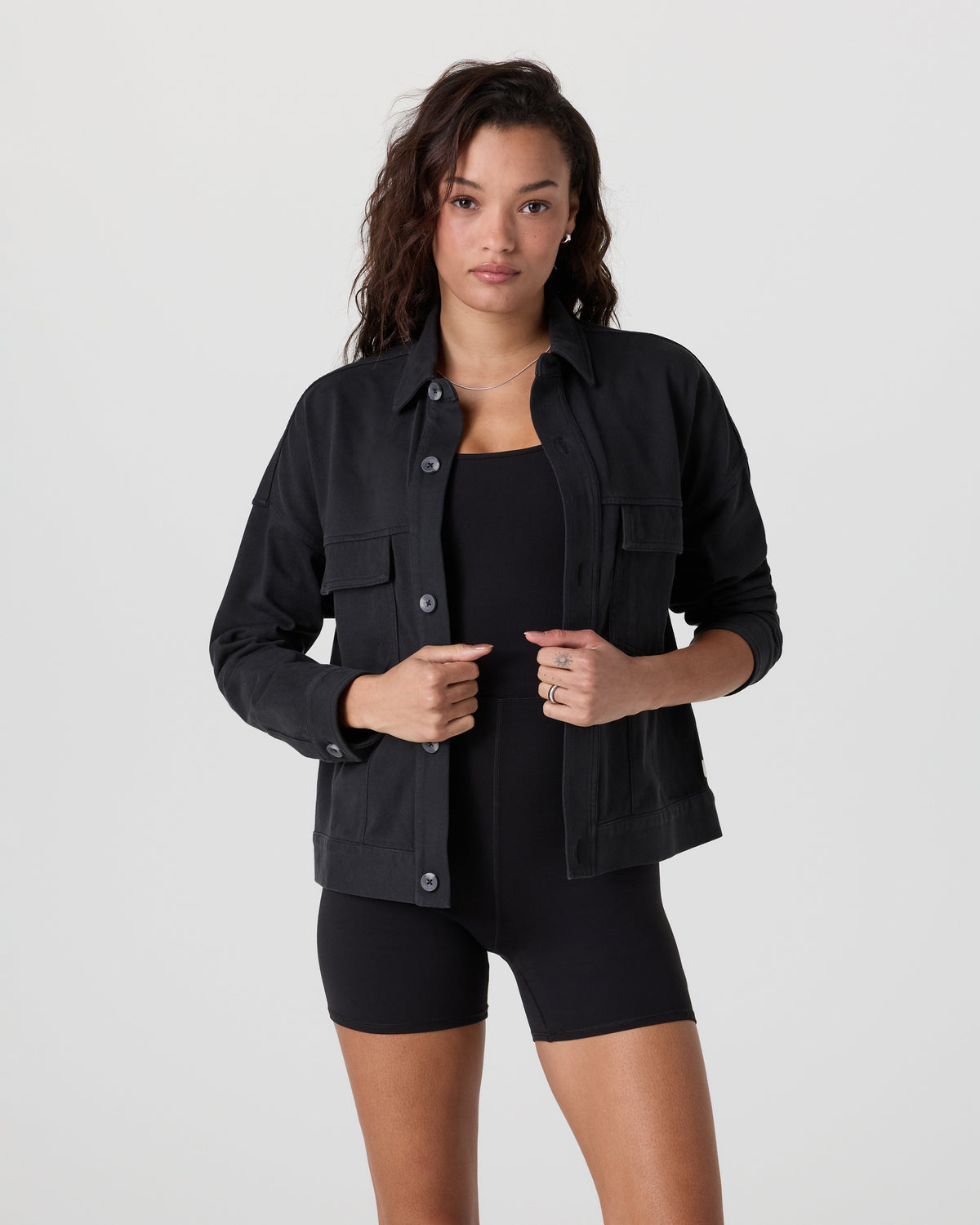 Mackenzie Jacket Washed Black - Vuori Clothing