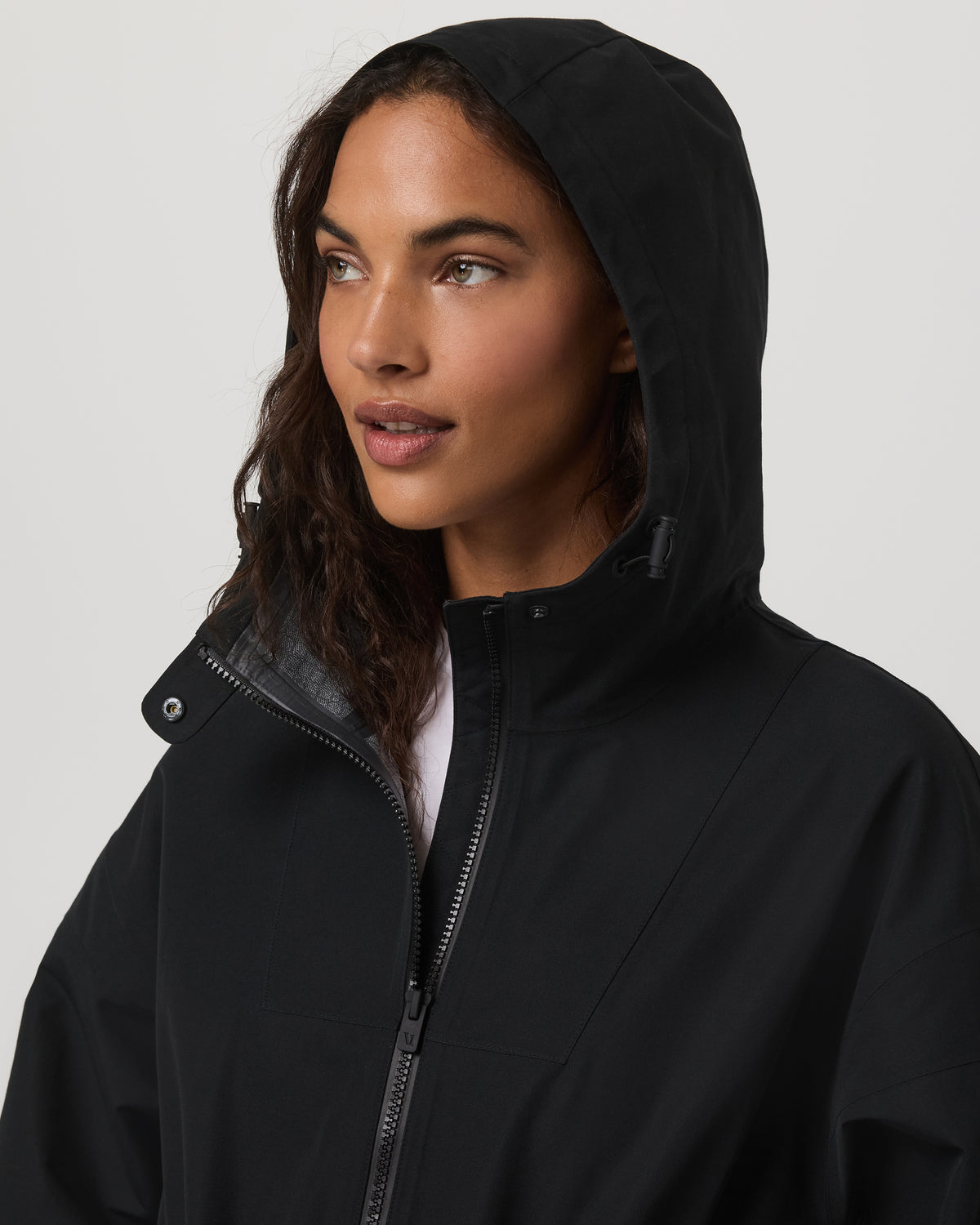Pfeiffer Rain Jacket Black - Vuori Clothing