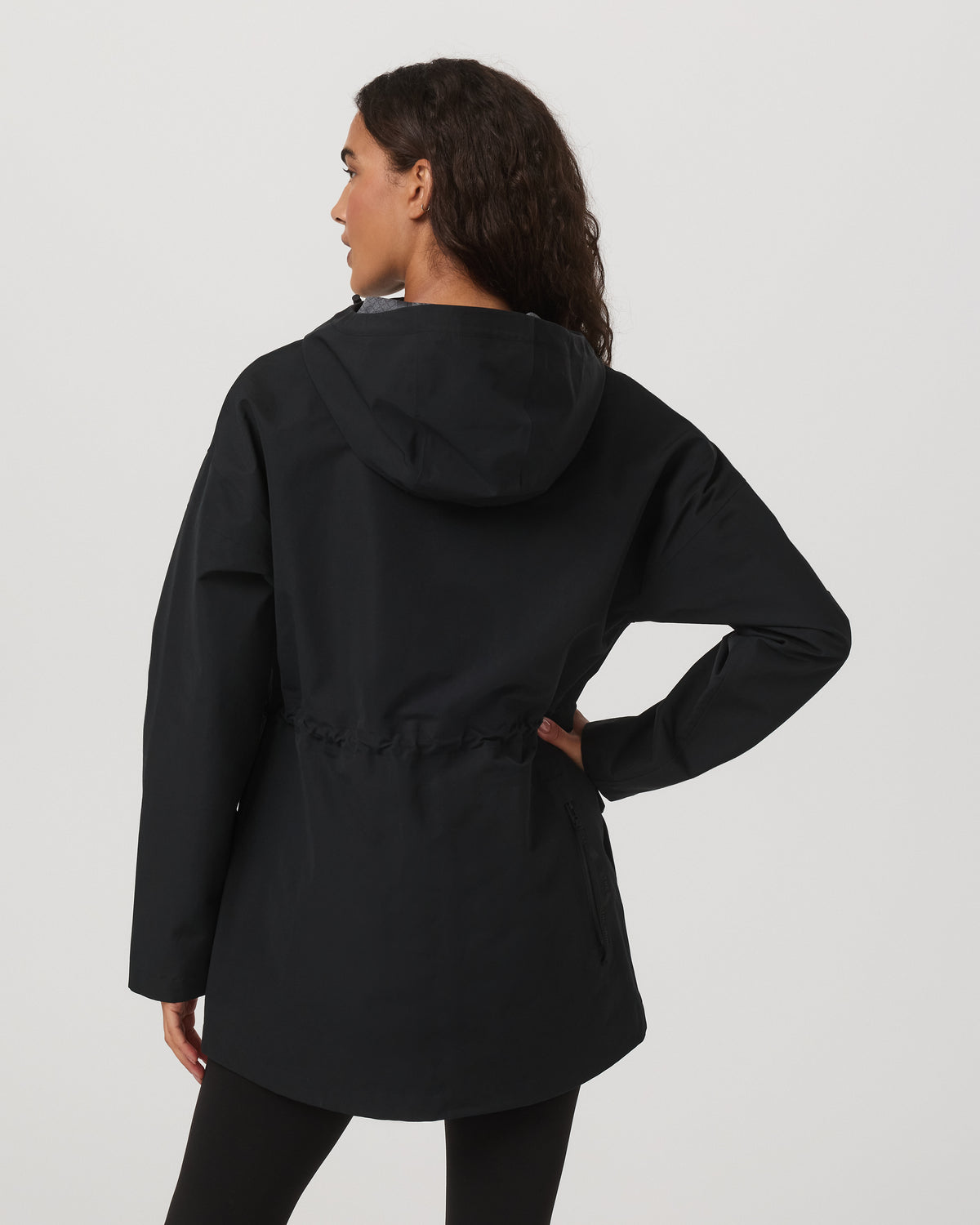 Pfeiffer Rain Jacket Black - Vuori Clothing