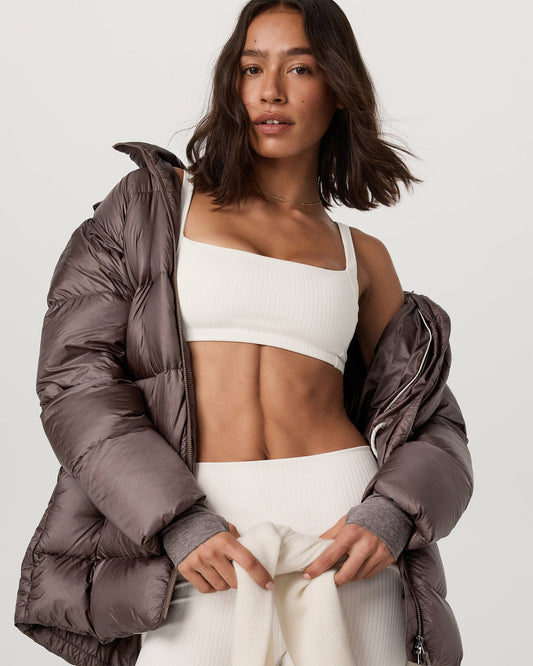 Vail Long Down Jacket Women's Huckleberry Down Coat - Vuori Clothing