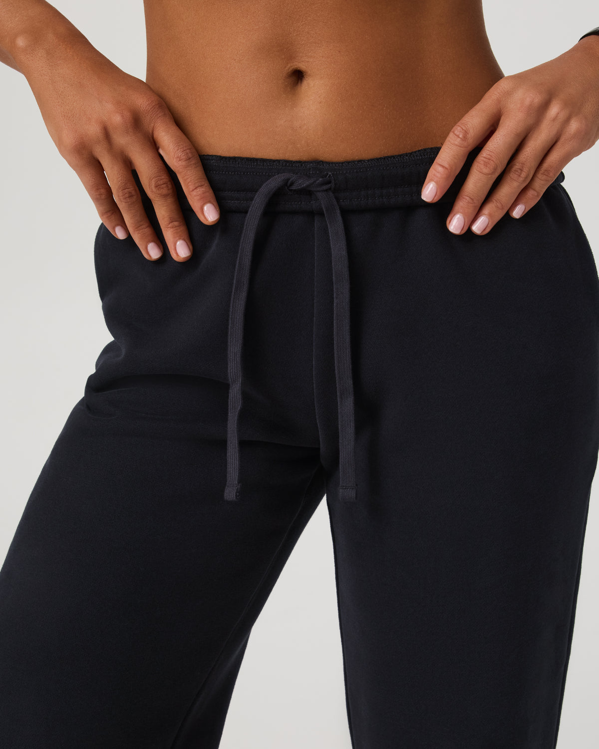 Women's Restore Straight Leg Sweatpant Washed Black - Vuori Clothing