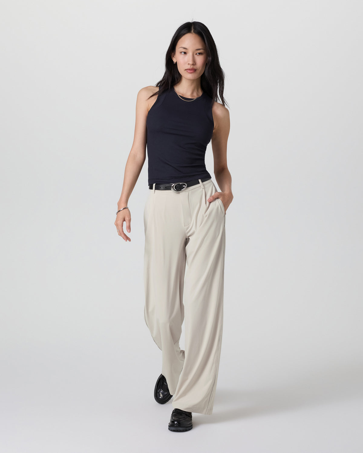 Villa Trouser-Short Mushroom Tailored Pants - Vuori Clothing