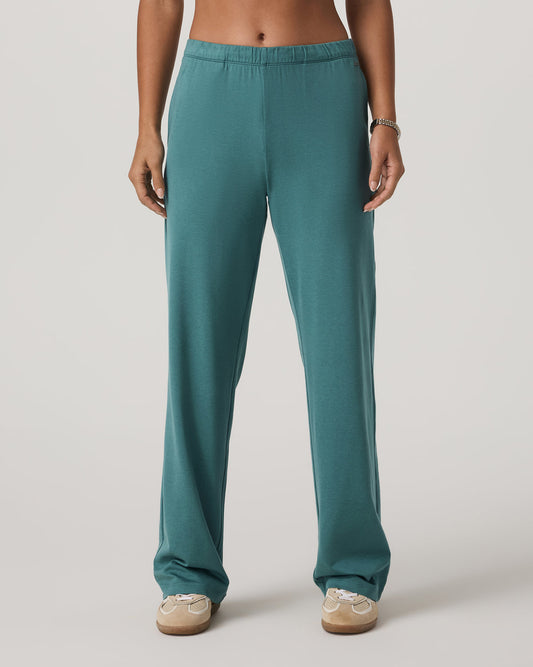 Halo Straight Leg - Long Women's Bluegrass Heather Pant - Vuori Clothing