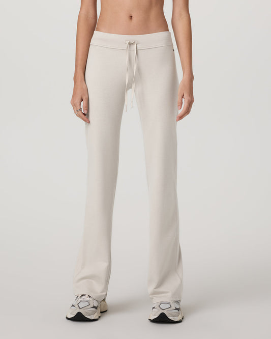 Halo Flare Pant Women's Ecru Heather Pants - Vuori Clothing