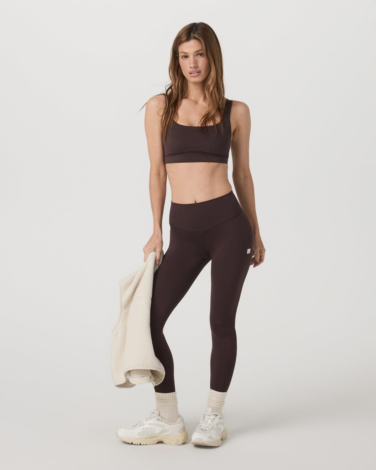 Vuori AllTheForm™ Legging Women's French Roast High-Rise Legging - Vuori Clothing