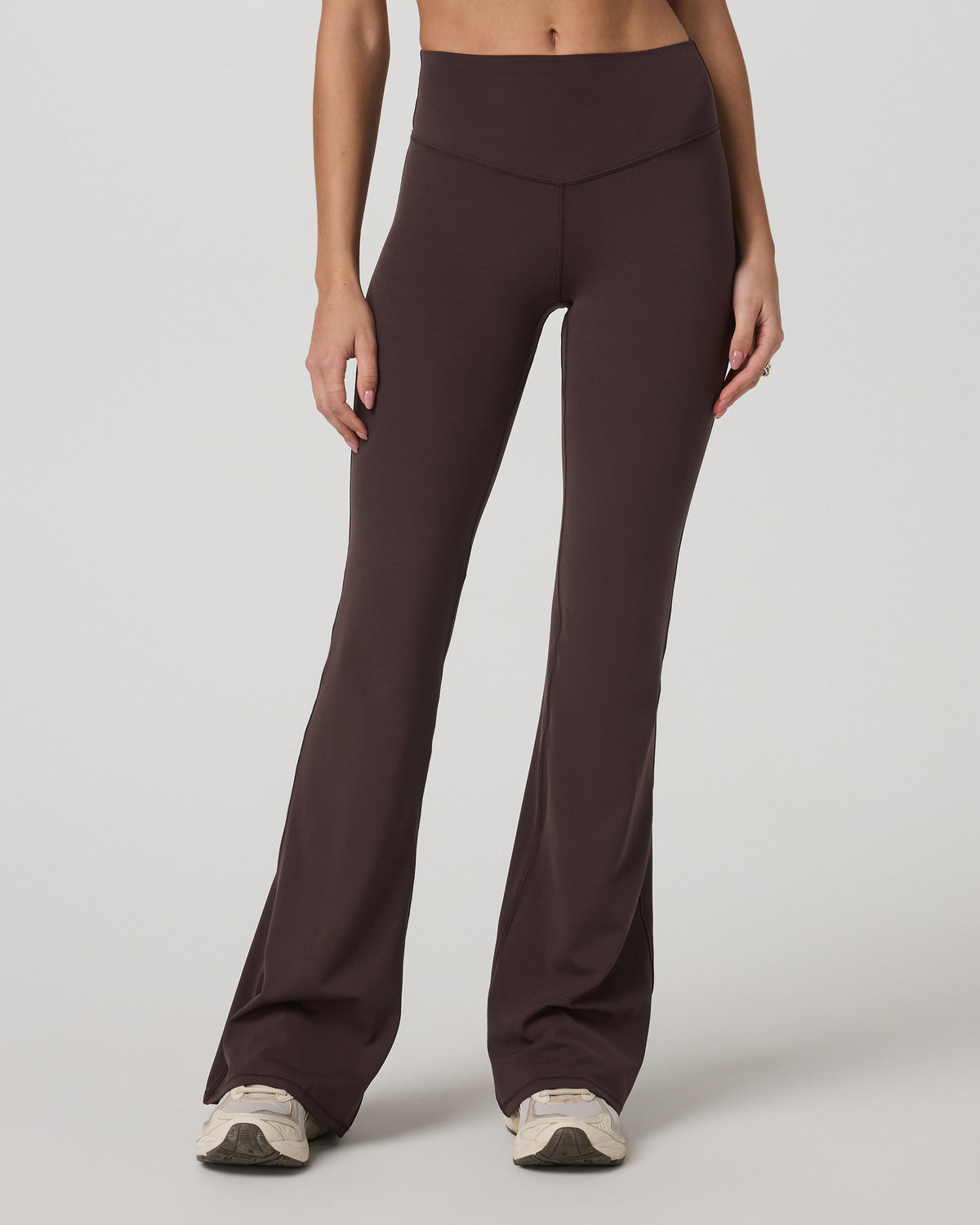 Vuori AllTheForm™ Flare Women's French Roast Flare Leggings - Vuori Clothing
