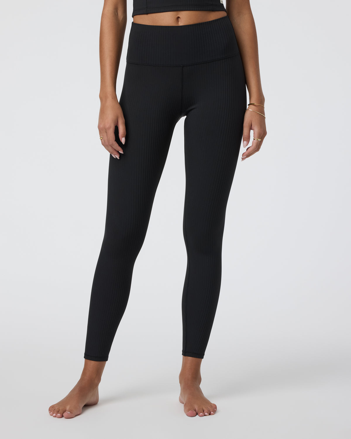 Inversion Rib Legging Black - Vuori Clothing