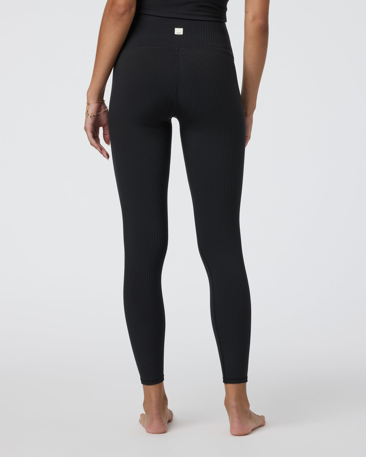 Inversion Rib Legging Black - Vuori Clothing