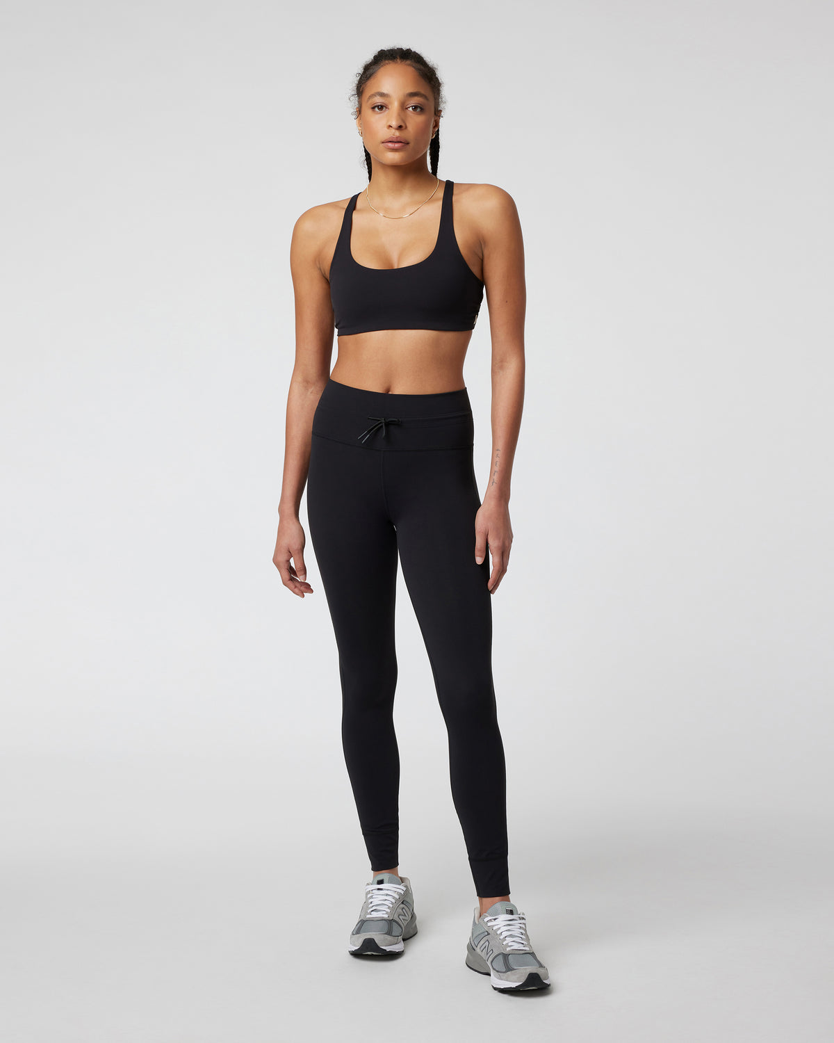 Daily Legging - Long Black Tall Leggings - Vuori Clothing