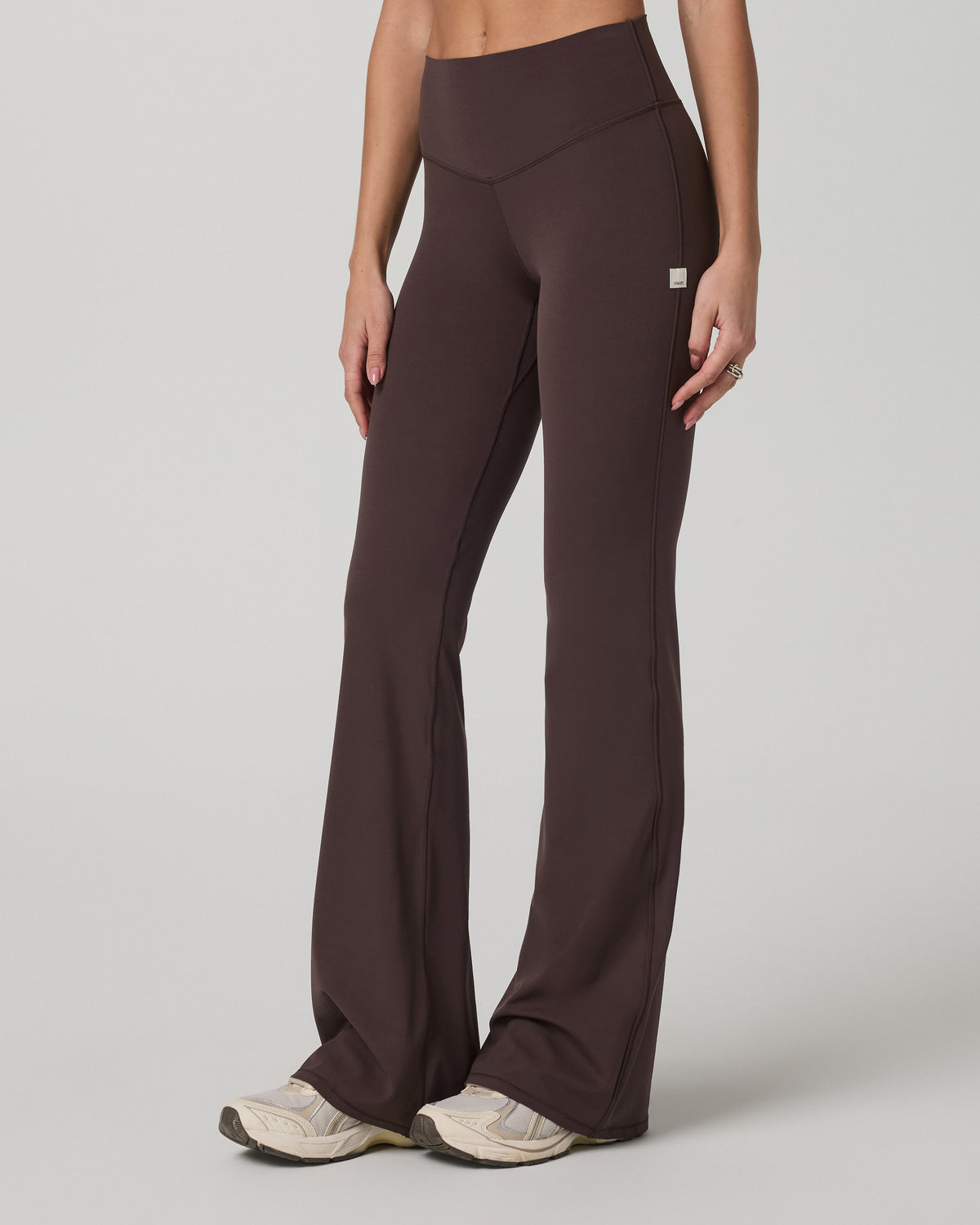 Vuori AllTheForm™ Flare - Short Women's French Roast Leggings - Vuori Clothing