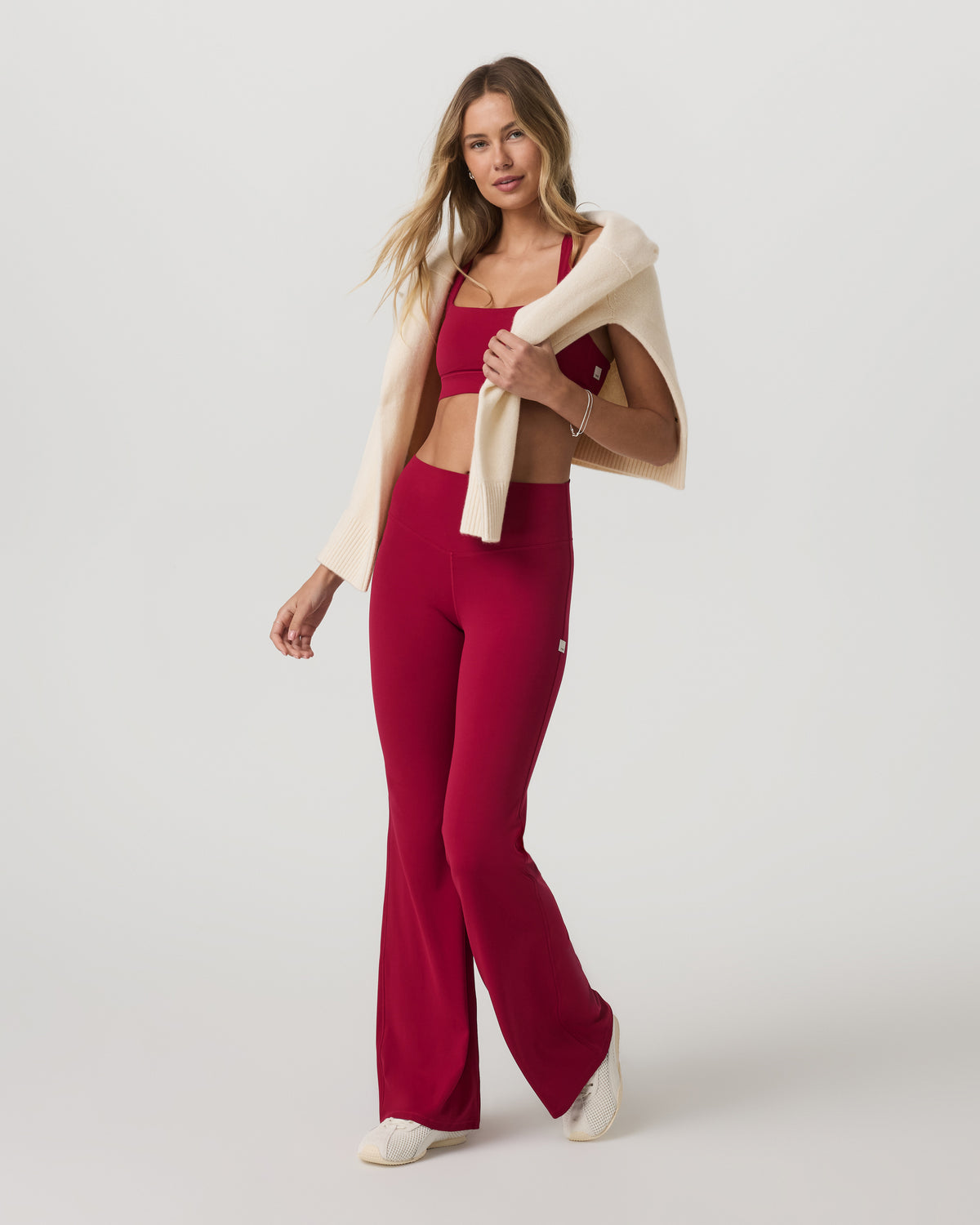 Vuori AllTheForm™ Flare Strawberry Flare Leggings - Vuori Clothing