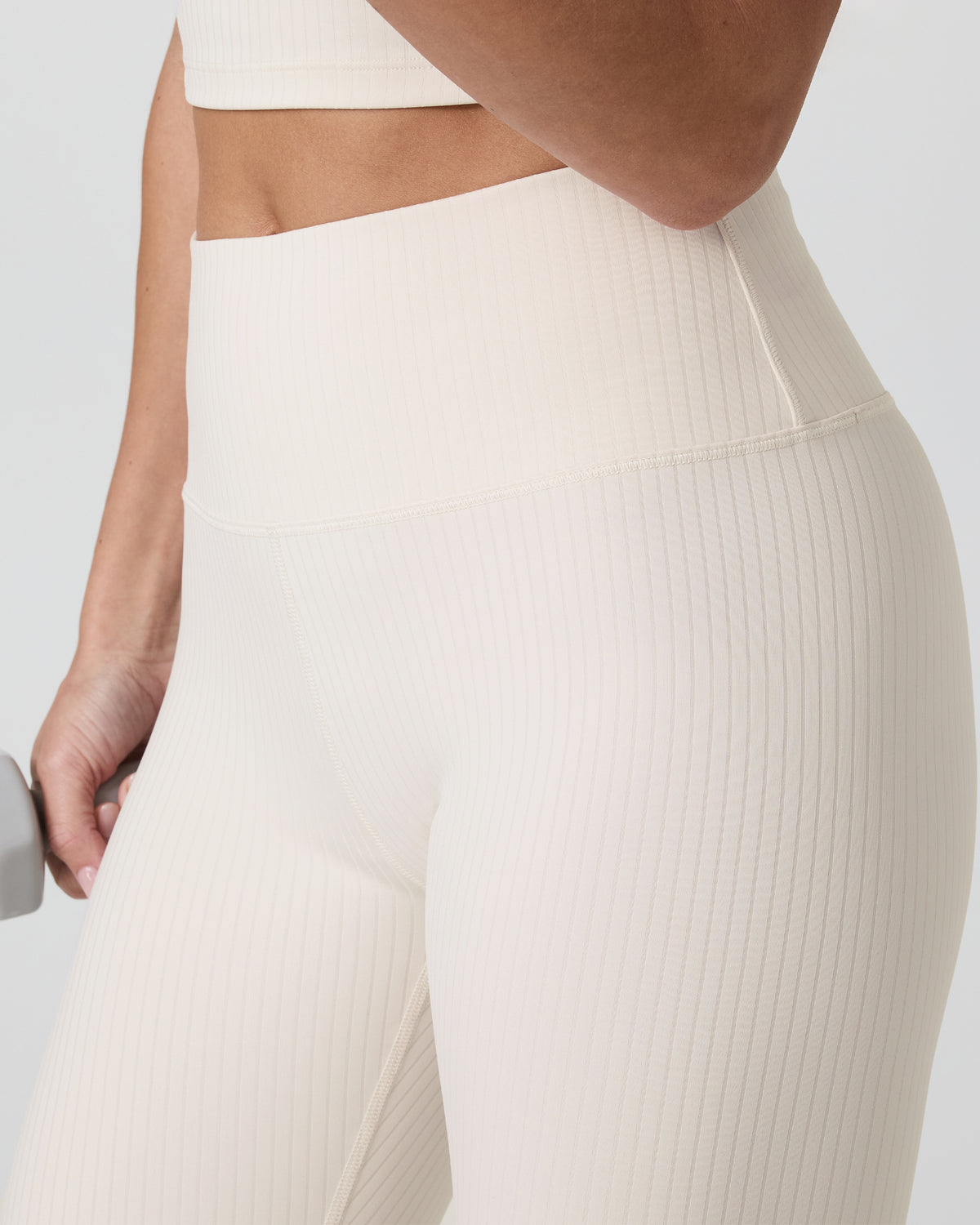 Inversion Rib Legging Marshmallow - Vuori Clothing