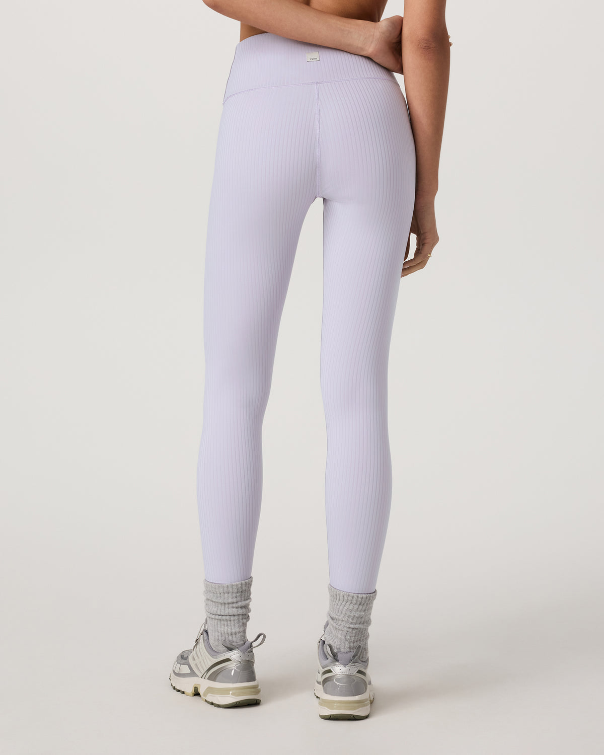 Inversion Rib Legging Women's Lavender Ice Leggings - Vuori Clothing