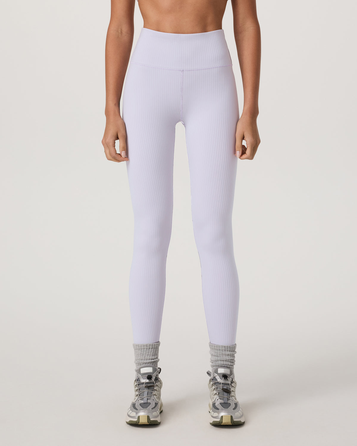 Inversion Rib Legging Women's Lavender Ice Leggings - Vuori Clothing