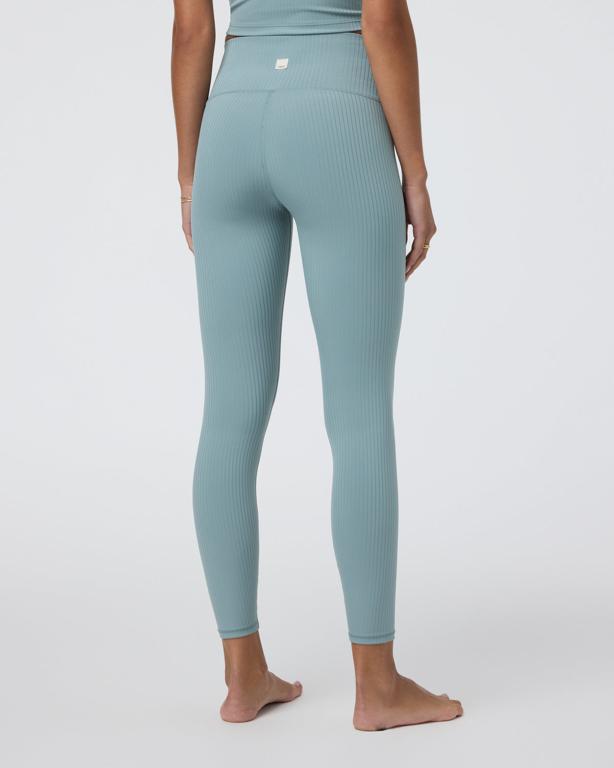Inversion Rib Legging Mist - Vuori Clothing
