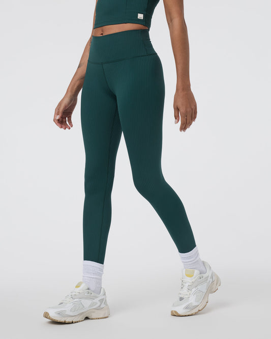 Inversion Rib Legging Moss - Vuori Clothing
