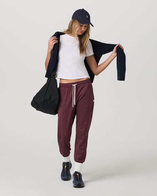 Performance Jogger Women's Fig Heather Joggers - Vuori Clothing